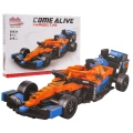 Zestaw Klocków Bolid F1 Pomarańczowy 278el.