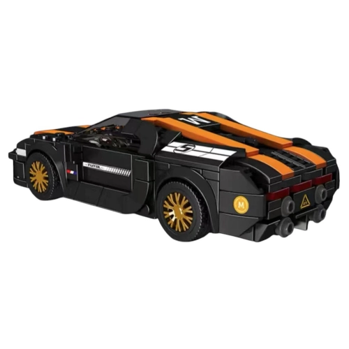 Zestaw Klocków Autko 386el. Czarny 27055 Mould King