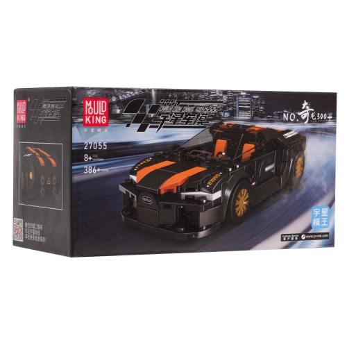 Zestaw Klocków Autko 386el. Czarny 27055 Mould King