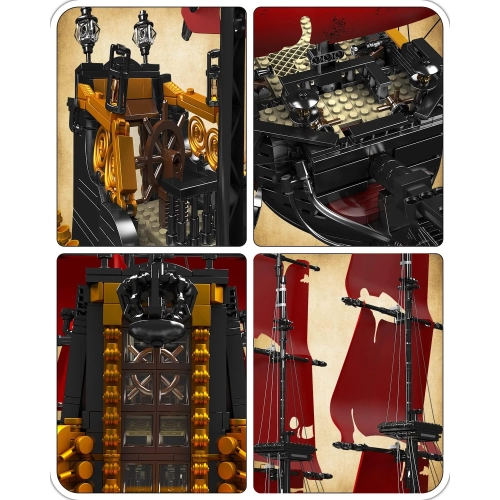 Zestaw Klocków Statek, okręt 3139el. 13109 Mould King