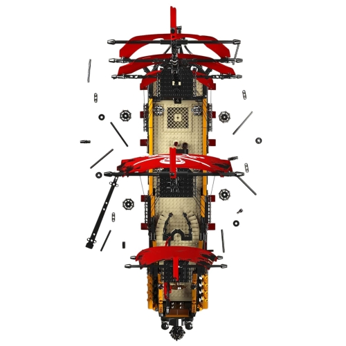 Zestaw Klocków Statek, okręt 3139el. 13109 Mould King