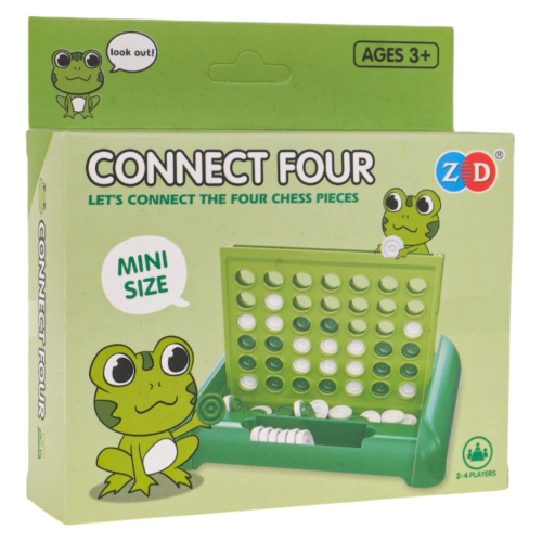 Gra Zręcznościowa 4 w Rzędzie Żaba