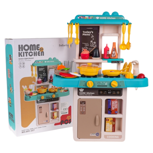 Kuchnia Aneks Kuchenny z Funkcją Świateł 43el. Niebieska