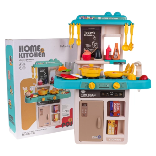 Kuchnia Aneks Kuchenny z Funkcją Świateł 43el. Niebieska