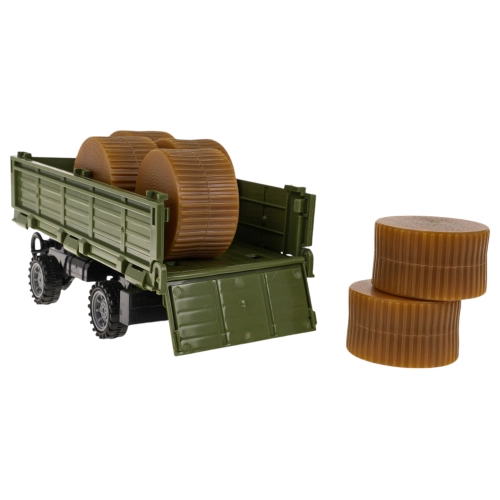 Traktor z Przyczepą Zielony R/C