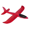 Styropianowy Samolot z Ręczną Wyrzutnią Czerwony