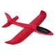 Styropianowy Samolot z Ręczną Wyrzutnią Czerwony