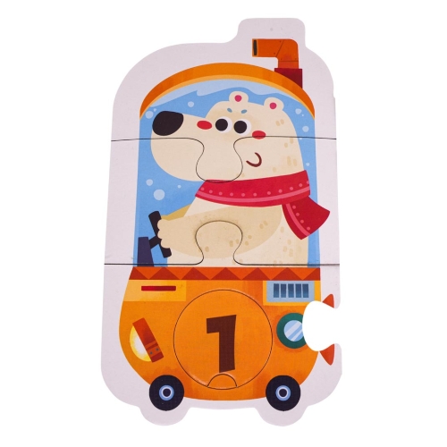 Gra Edukacyjna Matematyczna Wagoniki  Nauka cyferek