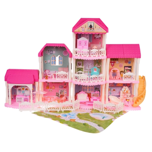 MEGA Domek Dla Księżniczki + Akcesoria