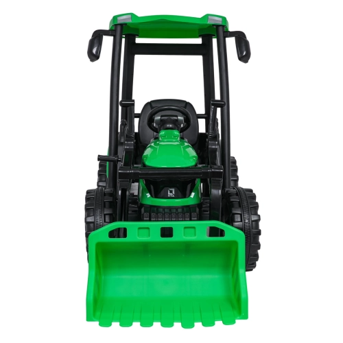 Pojazd MEGA Traktor D68 Z Przyczepką Zielony