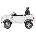 Pojazd elektryczny RAM 3500 biały dla dzieci widok z przodu ramiz