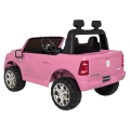 Autko na Akumulator RAM 3500 Różowy 2x200V JJ2599