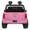 Autko na Akumulator RAM 3500 Różowy 2x200V JJ2599