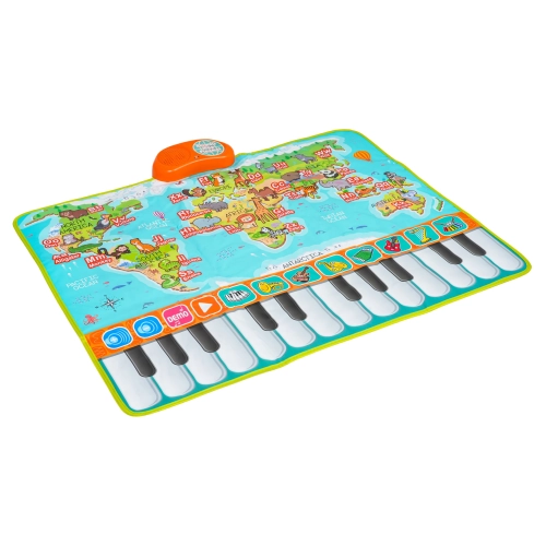 Mata Muzyczna Keyboard Świat Zwierząt