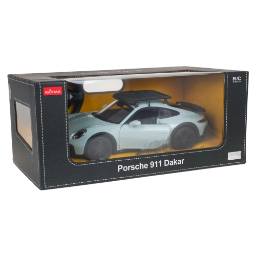 Autko R/C 1:14 Porsche 911 Dakar Miętowy RASTAR