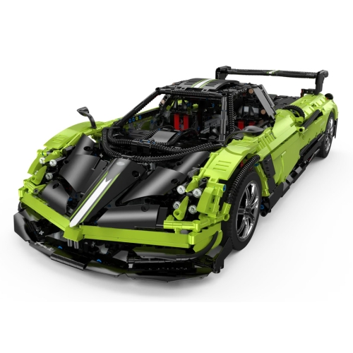 Autko 1:8 Pagani Huayra BC Klocki Zielony RASTAR