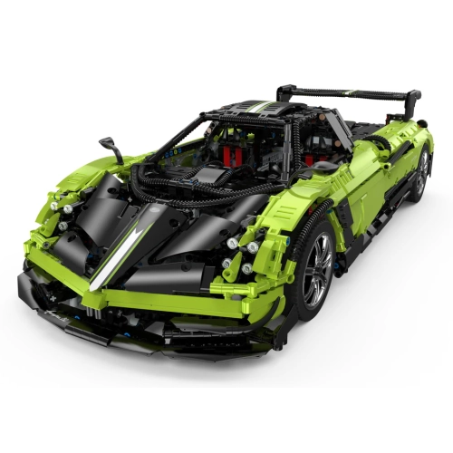 Autko 1:8 Pagani Huayra BC Klocki Zielony RASTAR