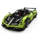 Autko 1:8 Pagani Huayra BC Klocki Zielony RASTAR