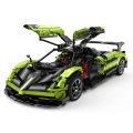 Autko 1:8 Pagani Huayra BC Klocki Zielony RASTAR