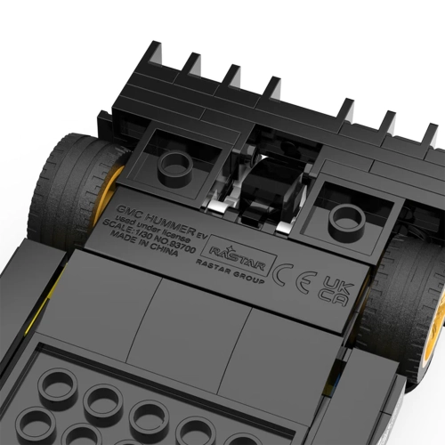 Klocki Autko 1:28 Pagani Zonda R  Biały RASTAR