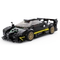 Autko 1:28 Pagani Zonda R Klocki Czarny RASTAR