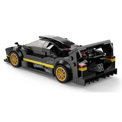 Autko 1:28 Pagani Zonda R Klocki Czarny RASTAR