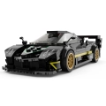 Autko 1:28 Pagani Zonda R Klocki Czarny RASTAR