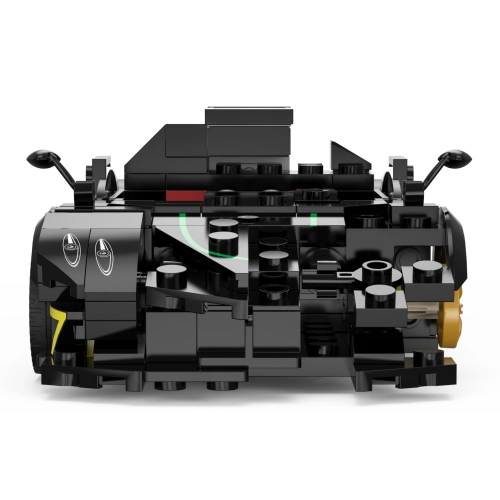 Autko 1:28 Pagani Zonda R Klocki Czarny RASTAR