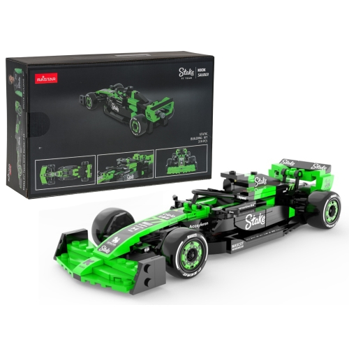 Bolid 1:24 Stake F1 Team KICK Sauber C44 Klocki Zielony RASTAR