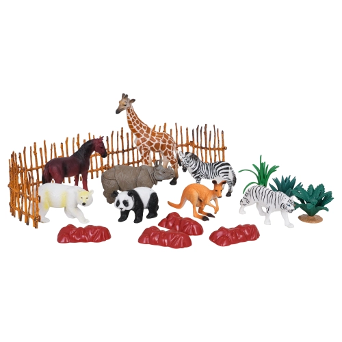 Zestaw Dzikich Zwierząt 29el.