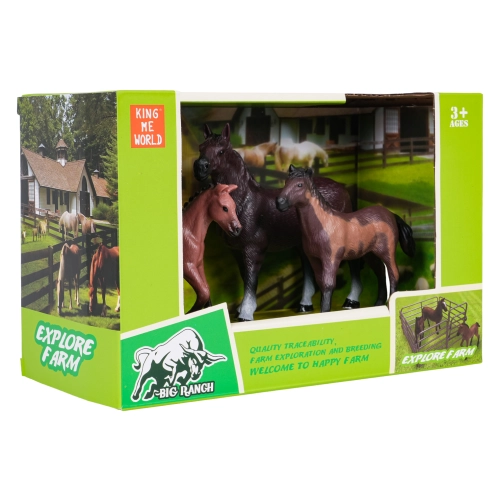 Zestaw Figurek Koni do Zabawy