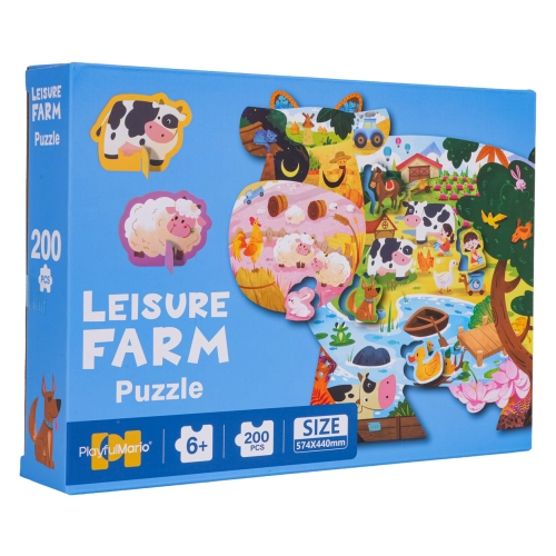 Zestaw Puzzli 200el. Farma