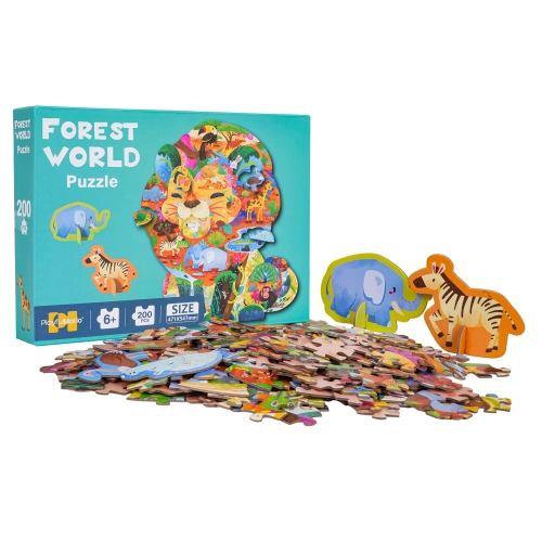 Zestaw Puzzli 200el. Safari