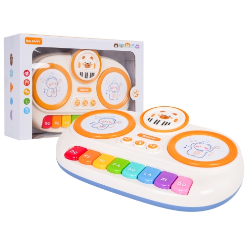 Keyboard + Dotykowa Perkusja Misiu