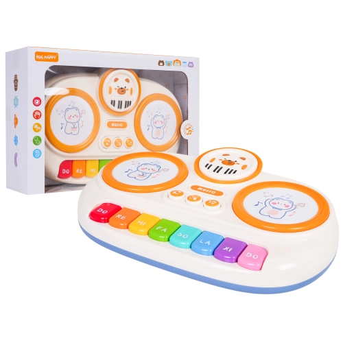 Keyboard + Dotykowa Perkusja Misiu