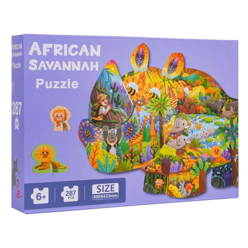 Zestaw Puzzli 287el. Safari