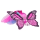 Zestaw Skrzydeł Motyla + Spódniczka w Tęcze
