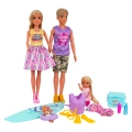 Zestaw Lalek, Rodzina na Wakacjach + Akcesoria