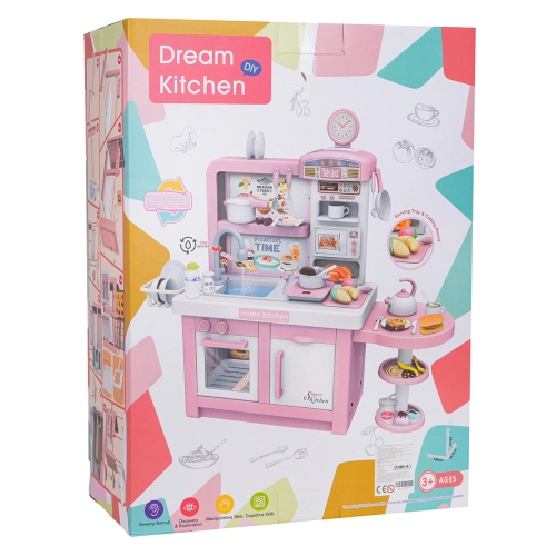 MEGA Kuchnia Różowa + Akcesoria