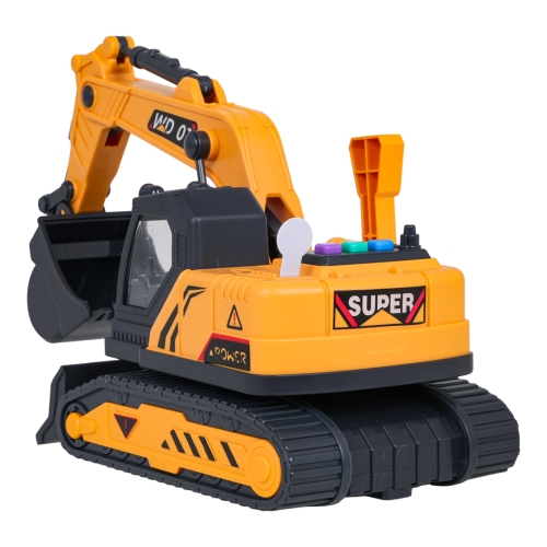 Koparka z Funkcją Dźwięku i Świateł 1:18