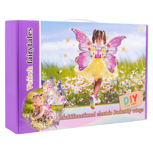 Zestaw Skrzydeł Motyla + Żółta Spódniczka