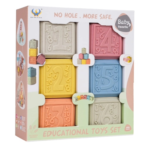 EKO Zestaw Kolorowych Piłek Sensorycznych