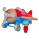 Drewniany Samolot Czerwony