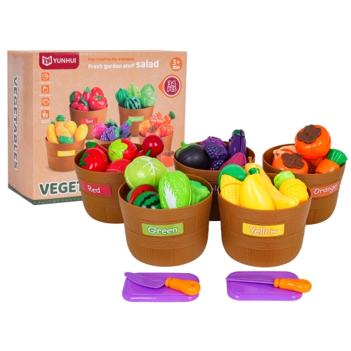 Zestaw Owoców 34el. + Akcesoria