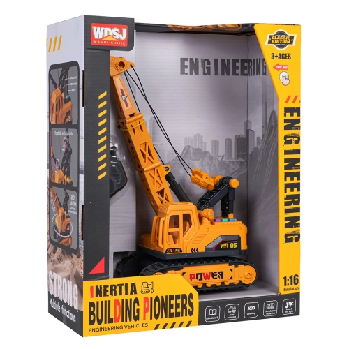 Dźwig z Funkcją Dźwięku i Świateł 1:16