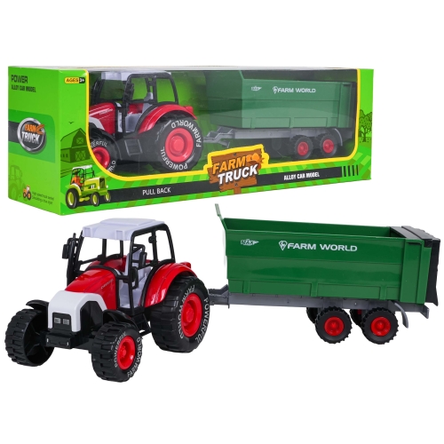 Zestaw Traktor + Przyczepa