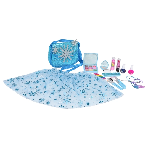Zestaw do Makijażu + Spódniczka Lodowa Niebieska