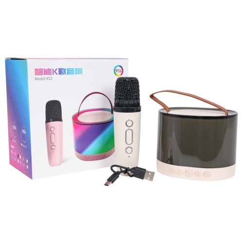 Zestaw Karaoke Mikrofon + Podświetlany Głośnik