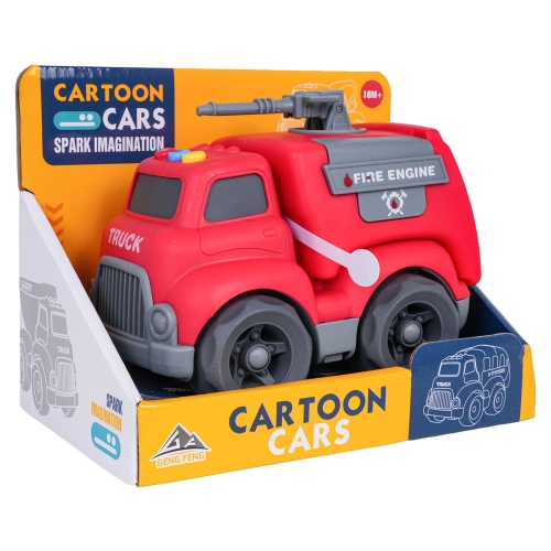 Pojazd Straż Pożarna z Funkcją Świateł i Dźwięku