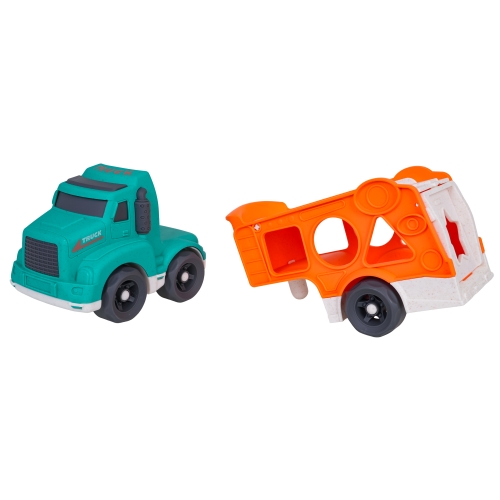 EKO Pojazd Laweta z Sorterem + Autka